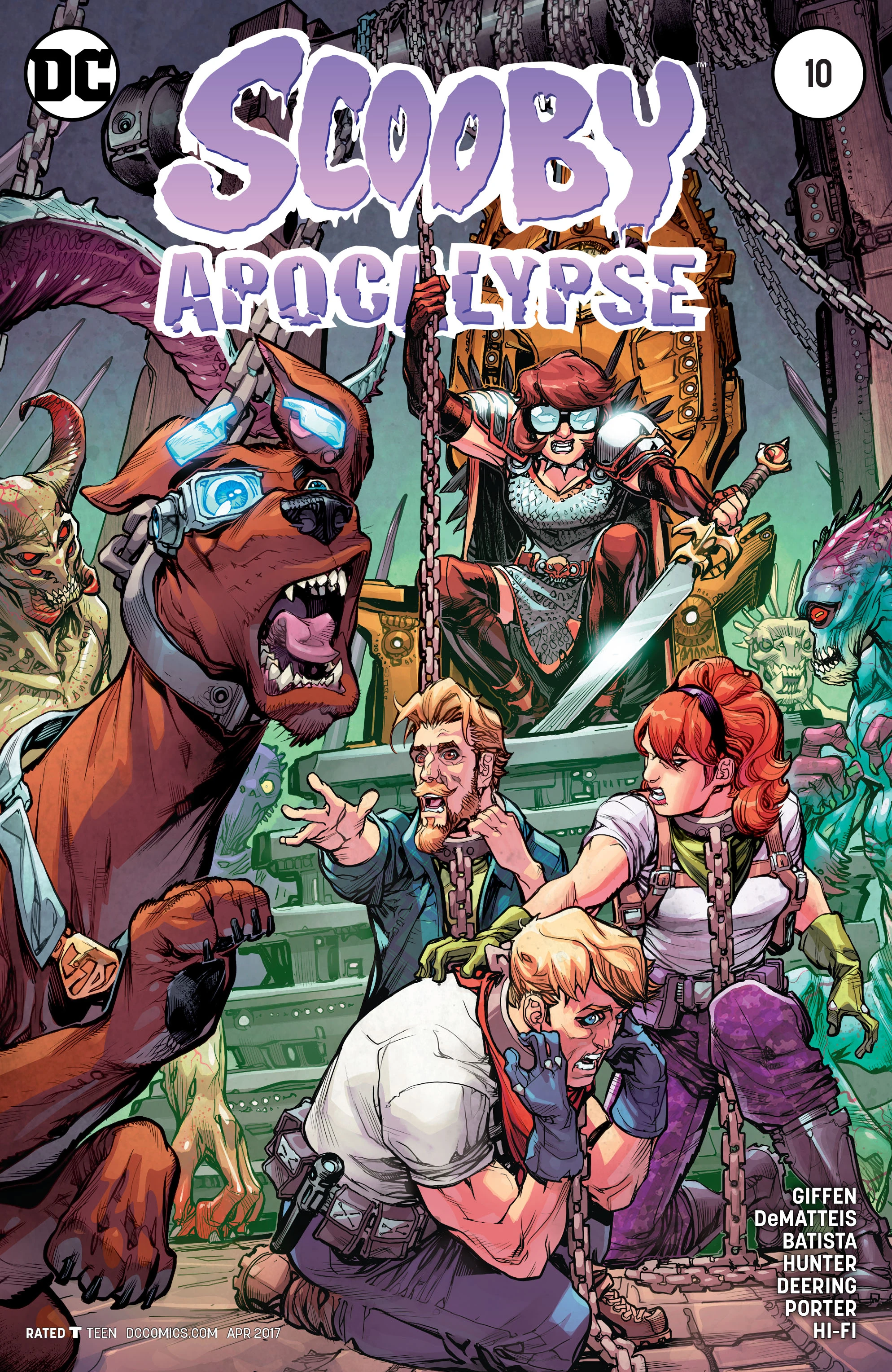 Scooby Apocalypse #10 (DC, 2017 — Cover A) cover